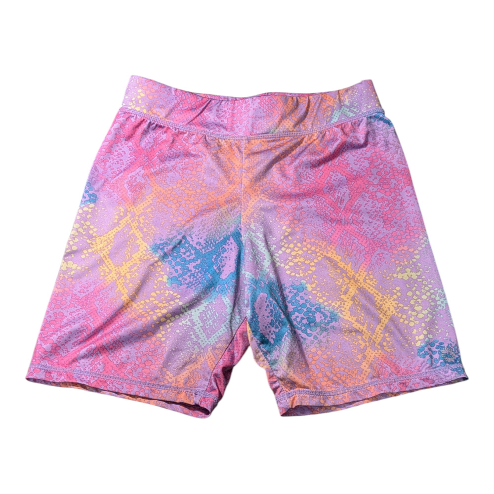 Pro Player Girls Shorts Bright Pink Multi Color Size 14 Athletic Play